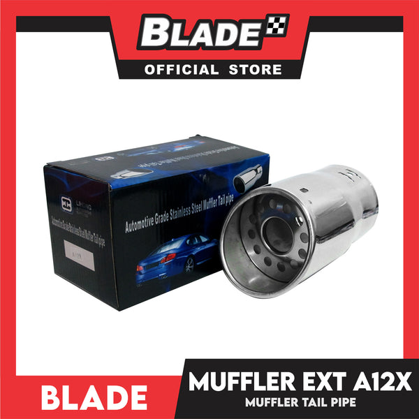 Blade Car Exhaust Muffler Universal Stainless Steel Extension A12X