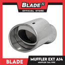 Blade Car Exhaust Muffler Universal Stainless Steel Extension A14