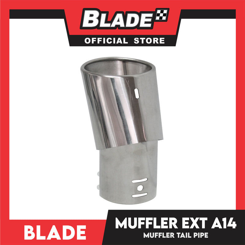 Blade Car Exhaust Muffler Universal Stainless Steel Extension A14
