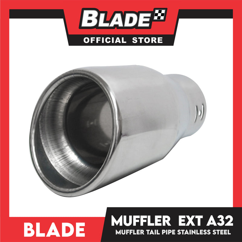 Blade Car Exhaust Muffler Universal Stainless Steel Extension A32