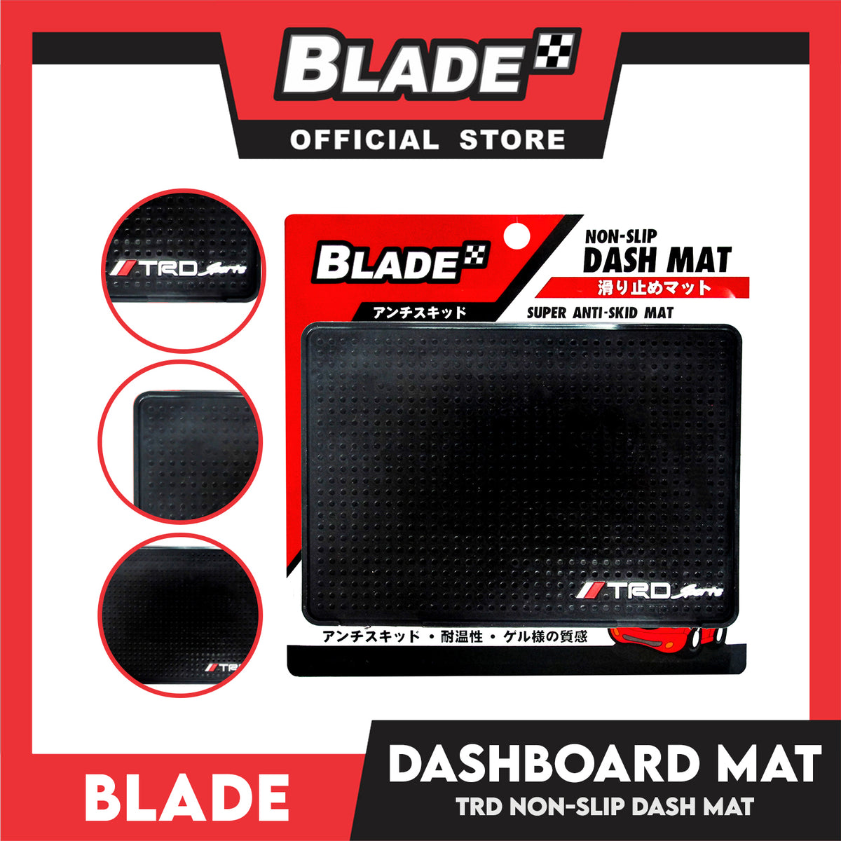 Blade Non-Slip Dash Mat TRD Sports