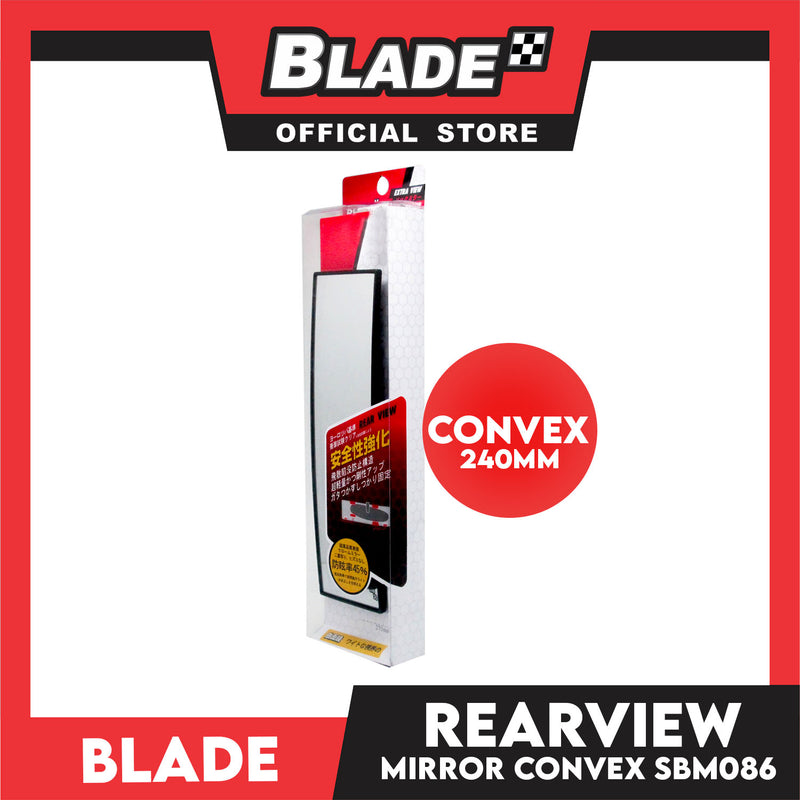 Blade Rearview Mirror Convex Extra View SBM086 240mm