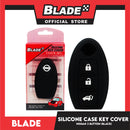 Blade Silicone Case Key Cover Nissan (Black) 3 Button For Nissan X-trail, Juke, Leaf, Tiida