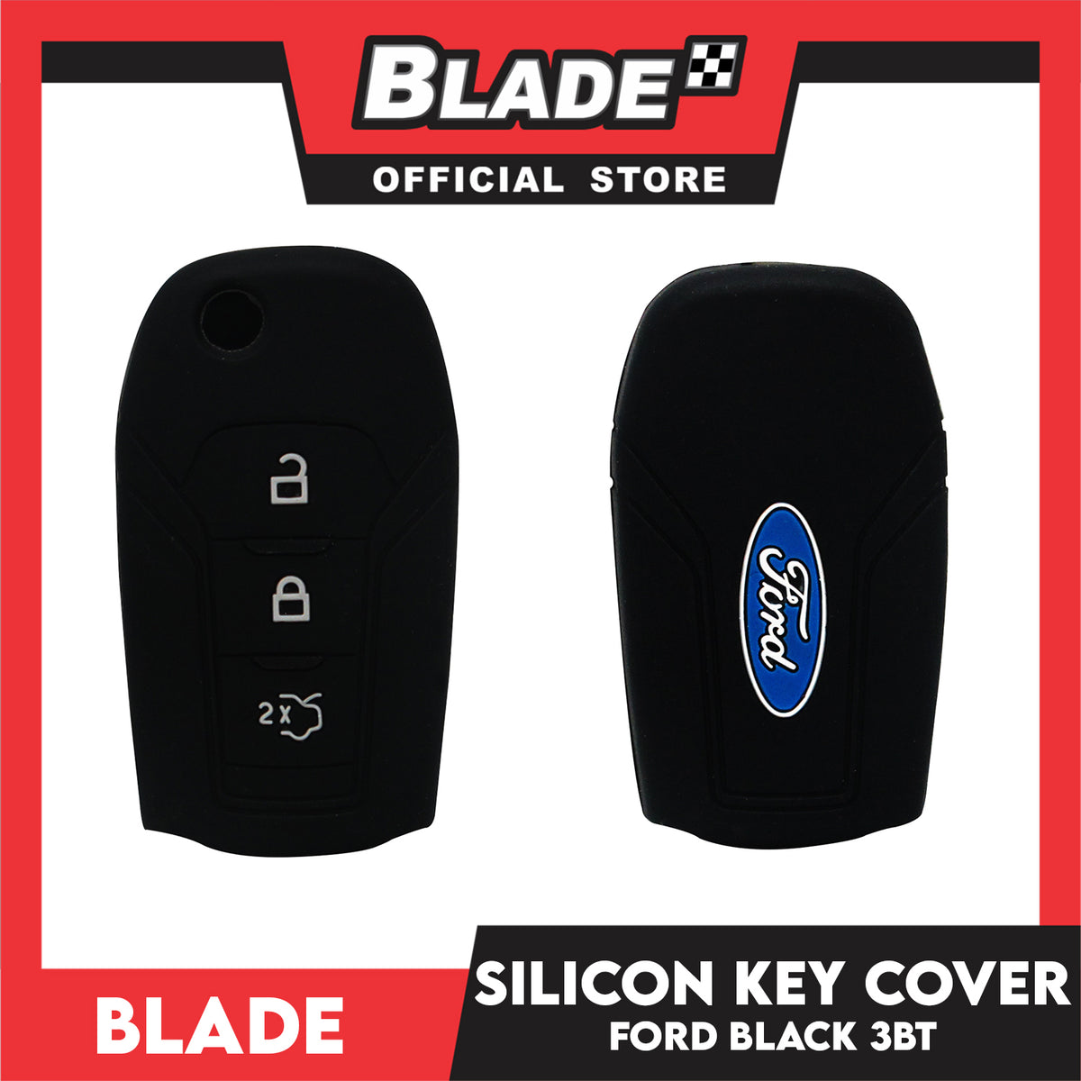 Blade Silicone Key Cover 3BT (Ford Ecosport)