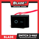Blade 2-Way Rectangle Switch (Black)