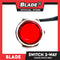 Blade 2-Way Round Switch (Red/Silver)