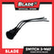 Blade 3-Way Round Switch (Black)