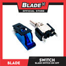Blade Rocker Toggle Switch with Indicator 12V On/Off 2pin