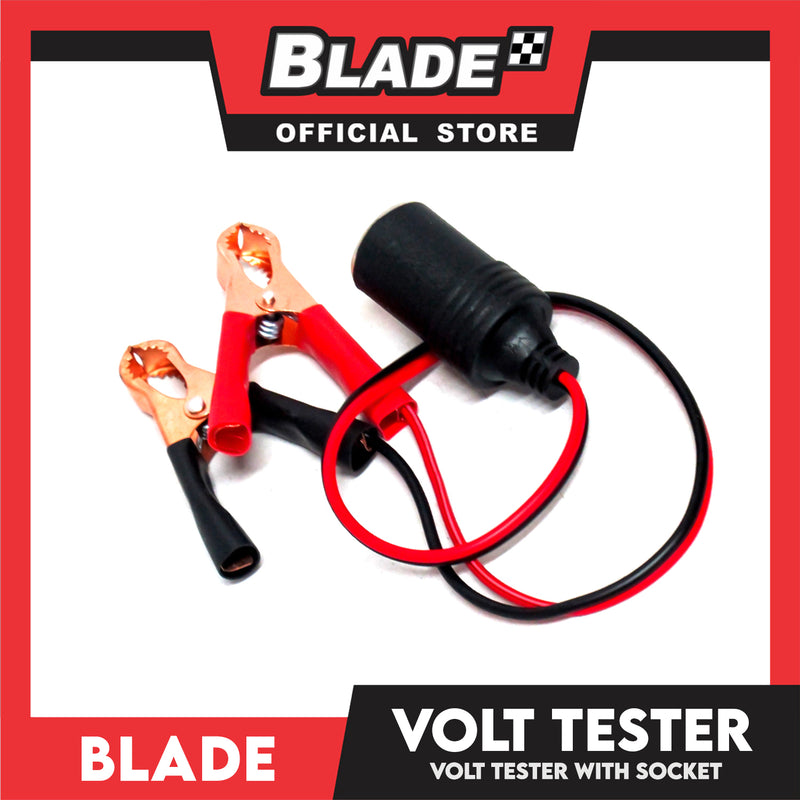 Blade Cig. Lighter Plug with Clamp