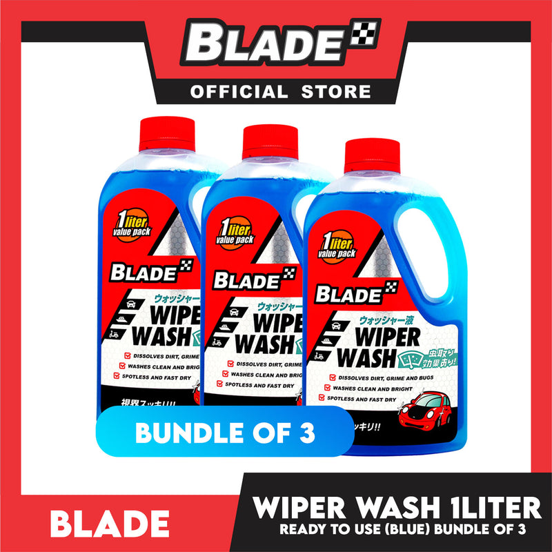 Blade Wiper Wash 1L (Bundle of 3)