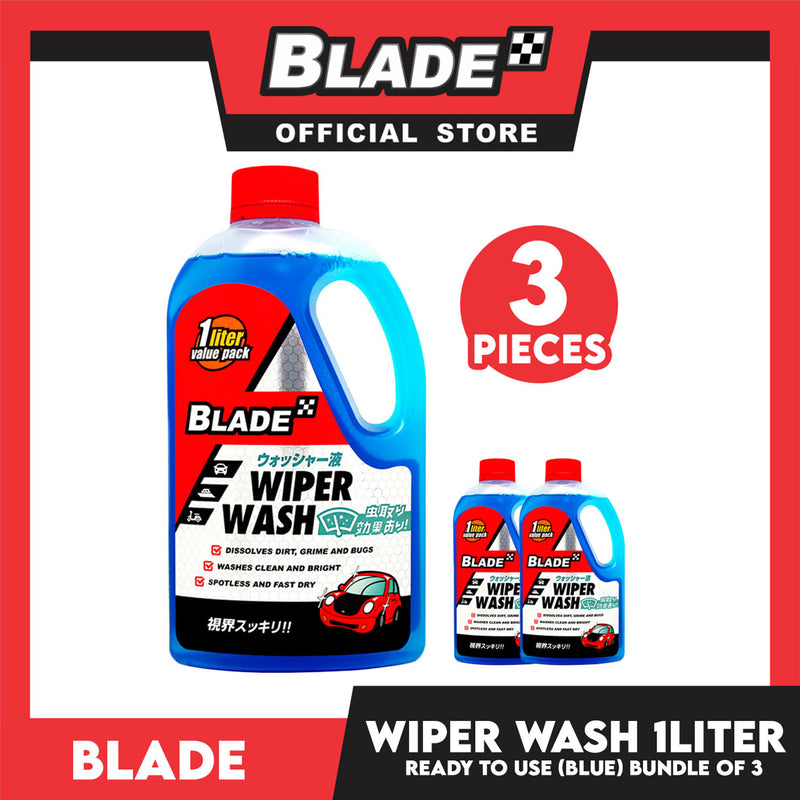 Blade Wiper Wash 1L (Bundle of 3)