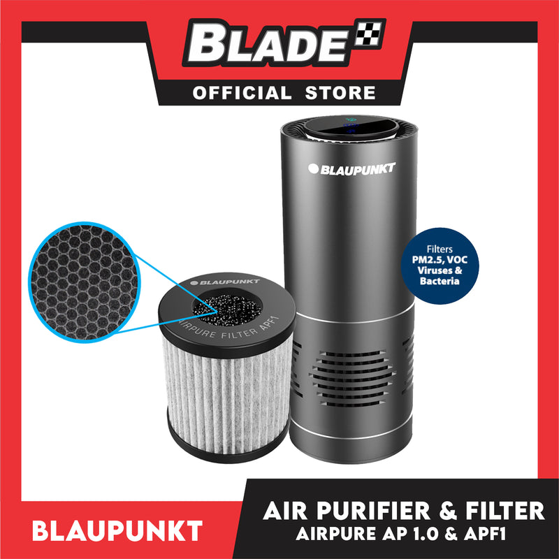 Blaupunkt Air Purifier AP 1.0 & APF1 2-unit of Air Purifier Filters