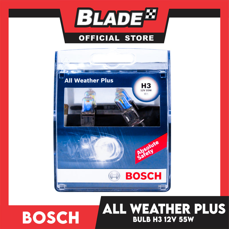 Bosch Halogen Bulb H3 All Weather Plus 12V 55w