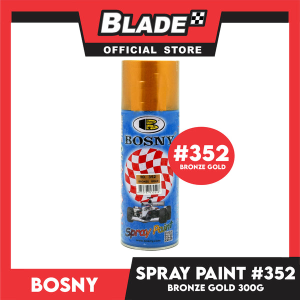 Bosny Spray Paint Metallic Bronze Gold #352 300g