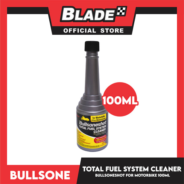 Bullsoneshot For Motorbike Total Fuel System Cleaner 100ml (Fuel additive)