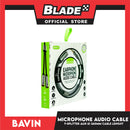 Bavin 3.5mm Male Plug to Dual 3.5mm Female Aux-21 260mm Y-Splitter Audio Cable
