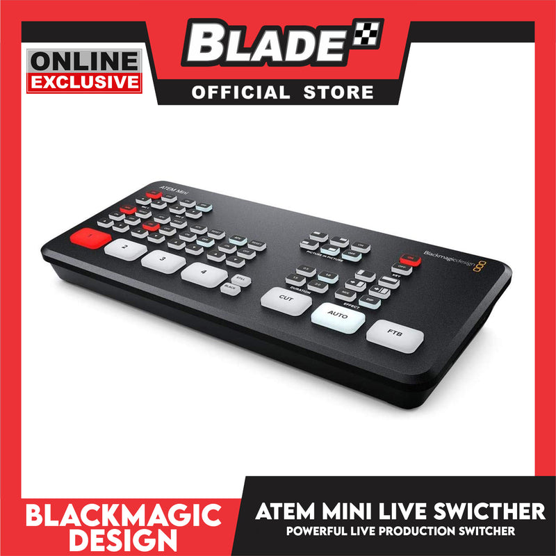 Blackmagic Design Atem Mini HDMI Live Switcher Stream Live