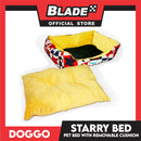 Doggo Starry Bed (Medium) Removable Cushion Dog Bed
