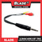 Blade 3.5mm Mini 1/8 TRS Stereo Male to 3 RCA Female Jack Cable