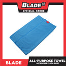 3pcs Blade Microfiber Cloth All-Purpose Towel 40x40cm (Blue)