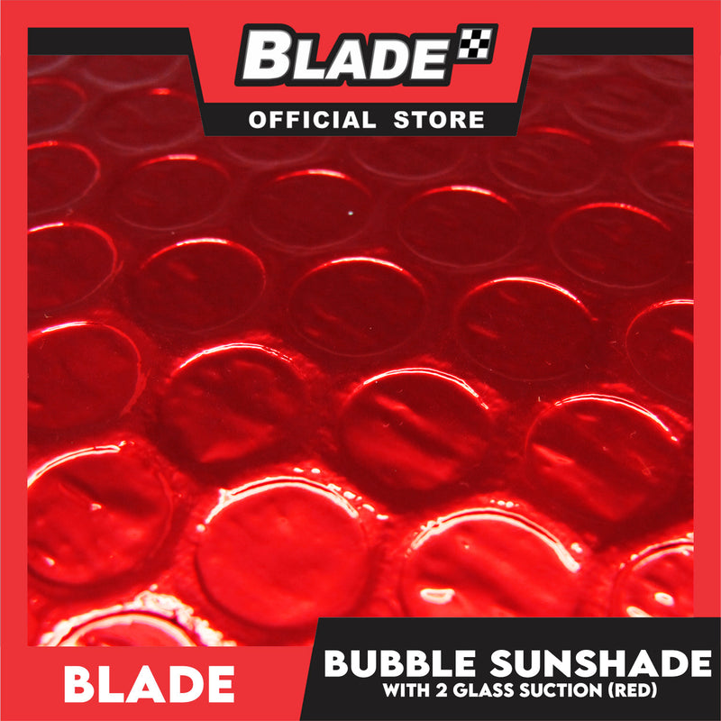 Blade Bubble Sunshade (Red) for Toyota, Mitsubishi, Honda, Hyundai, Ford, Nissan, Suzuki, Isuzu, Kia, MG and more