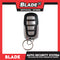 Blade Car Alarm S04 Auto Security Keyless Entry System with 2 Remote Controls & Siren Sensor- 12V Universal Remote Auto Door Lock/Unlock