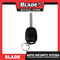 Blade Car Alarm SA-08 Auto Security Keyless Entry System with 2 Remote Controls & Siren Sensor- 12V Universal Remote Auto Door Lock/Unlock