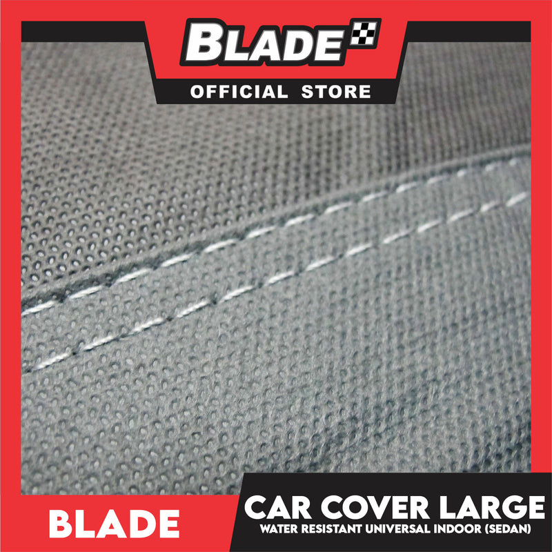 Blade Car Cover Water Resistant Large (Grey) Indoor Dustproof, UV Resistant Cover, Scratch Resistant & Breathable