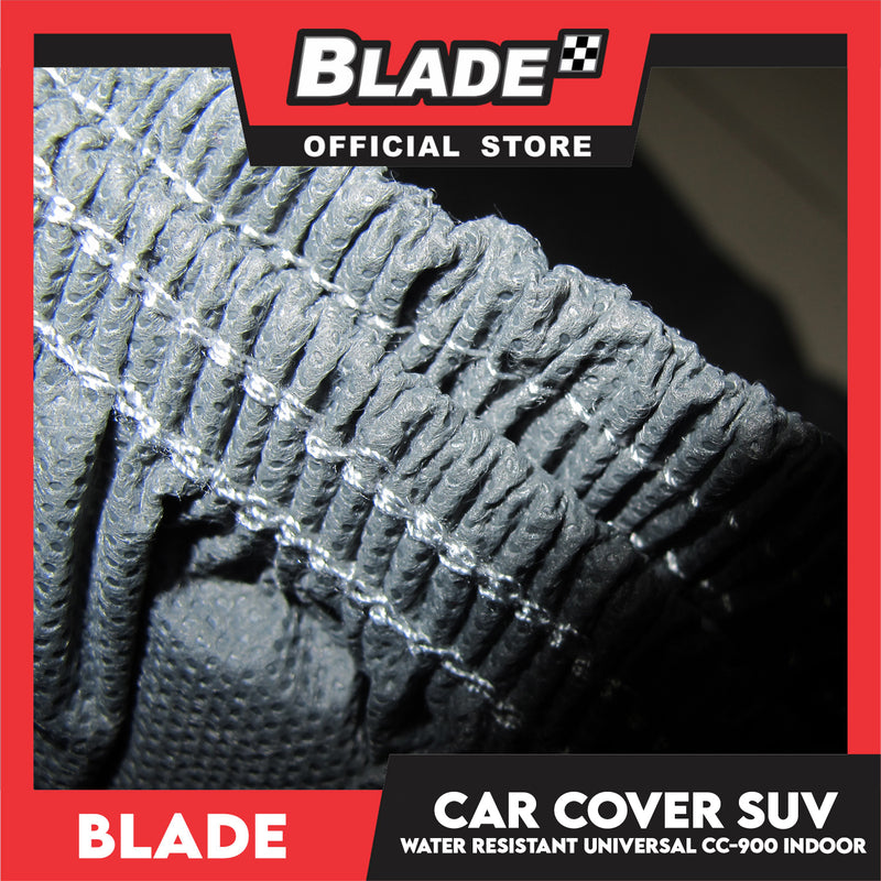 Blade Car Cover Water Resistant SUV (Grey) Indoor Dustproof, UV Resistant Cover, Scratch Resistant & Breathable
