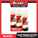 3pcs Blade Car Wash Cloth CC4533