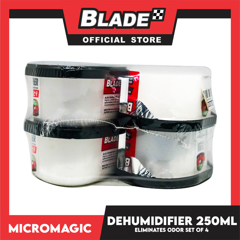 16pcs Blade Dehumidifier -Eliminates Musty Odor, Suitable for your car & closets 250ml