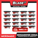 20pcs Blade Dehumidifier 250ml 4S Eliminates Musty Odor, Suitable for your car & closets