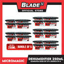 20pcs Blade Dehumidifier 250ml -Eliminates Musty Odor, Suitable for your car & closets