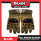 Blade Motorcycle Gloves XL Pair (Tan)- Cycling Motorbike ATV Hunting Hiking Riding Climbing Operating Work Sports Gloves