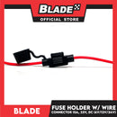Blade Fuse Holder with Wire (23cm) Inline Holder 16AWG Wiring Harness
