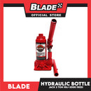 Blade Hydraulic Bottle Jack 2 Ton (Red) for Toyota, Mitsubishi, Honda, Hyundai, Ford, Nissan, Suzuki, Isuzu, Kia, MG and more