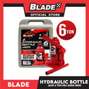 Blade Hydraulic Bottle Jack 6 Ton (Red) for Toyota, Mitsubishi, Honda, Hyundai, Ford, Nissan, Suzuki, Isuzu, Kia, MG and more