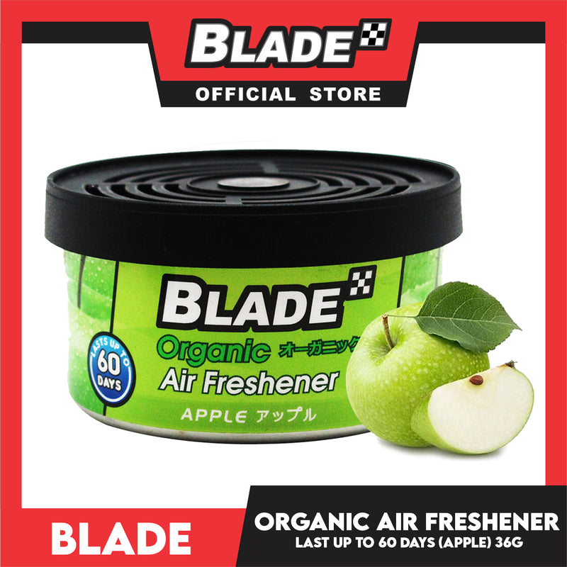 6pcs Blade Organic Air Freshener Apple 36g
