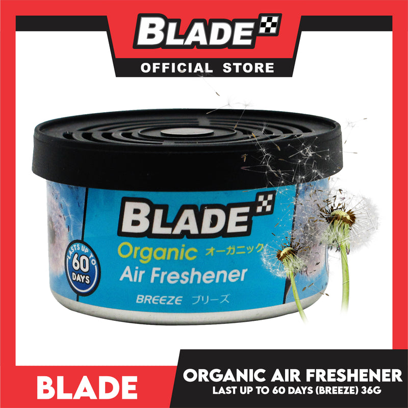 6pcs Blade Organic Air Freshener Breeze 36g