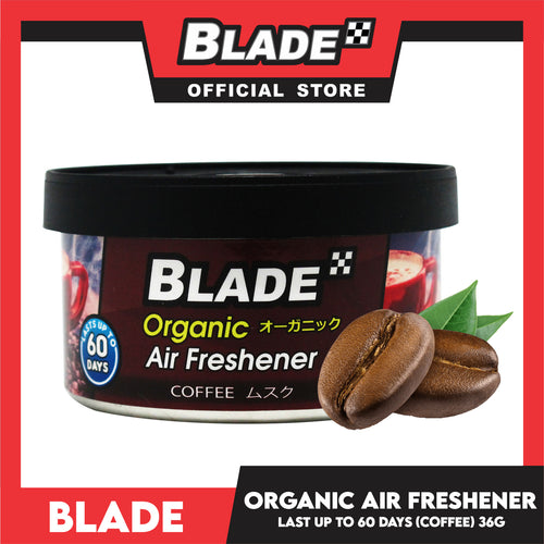 6pcs Blade Organic Air Freshener Coffee 36g