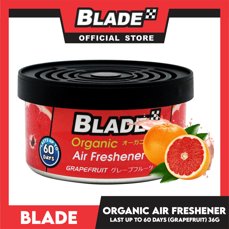 6pcs Blade Organic Air Freshener Grapefruit 36g