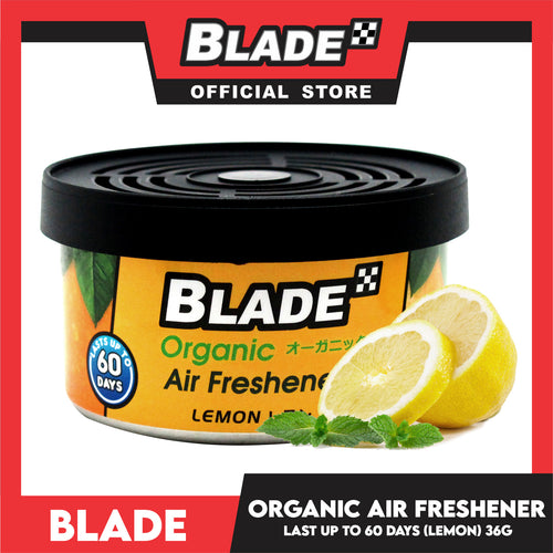 6pcs Blade Organic Air Freshener Lemon 36g