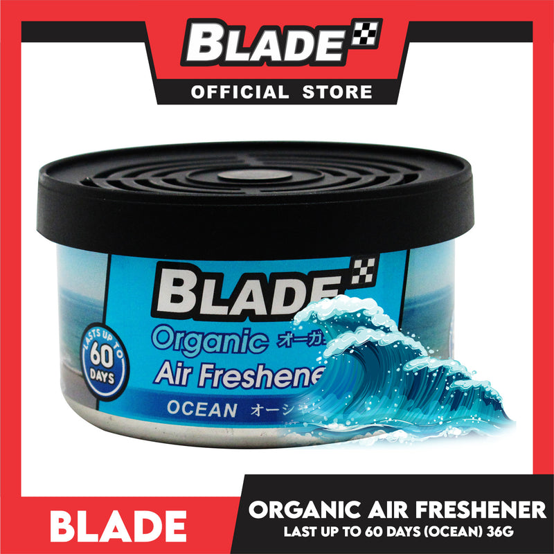 6pcs Blade Organic Air Freshener Ocean 36g