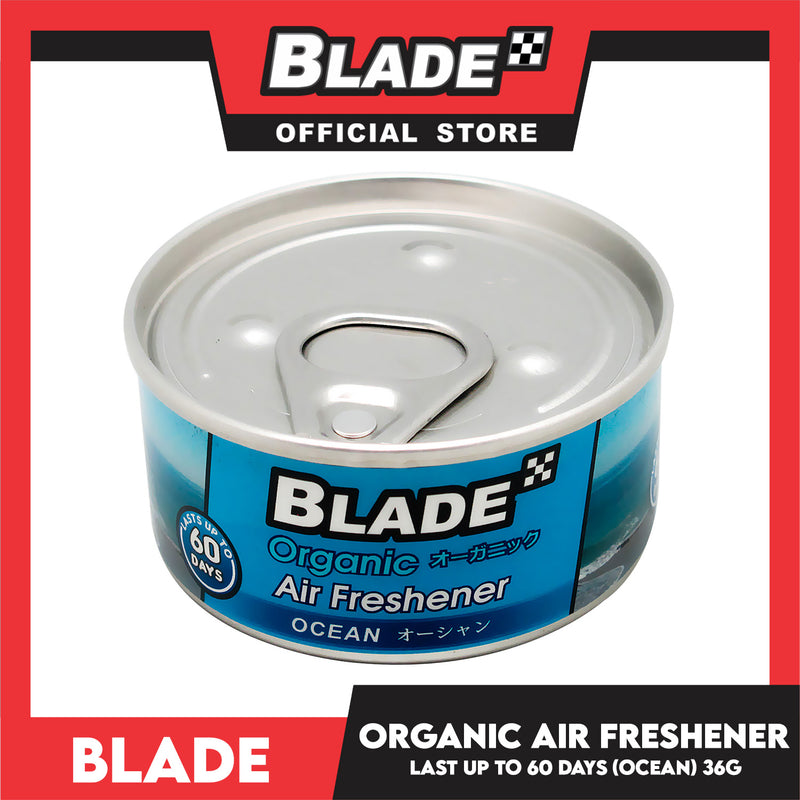 Blade Organic Air Freshener Ocean 36g (Buy 2 Take 1 Free)