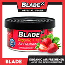 6pcs Blade Organic Air Freshener Strawberry 36g