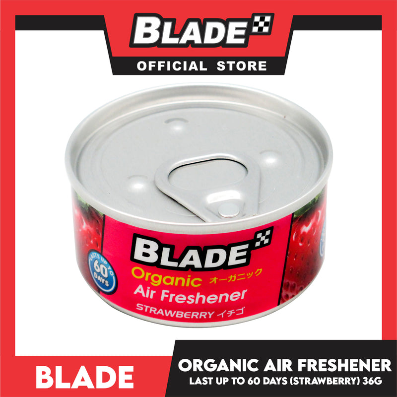 Blade Organic Air Freshener Strawberry 36g (Buy 2 Take 1 Free)