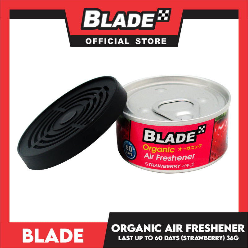 6pcs Blade Organic Air Freshener Strawberry 36g
