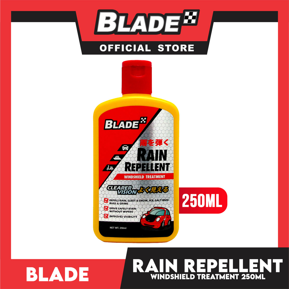 Blade Rain Repellent Windshield Treatment 250ml