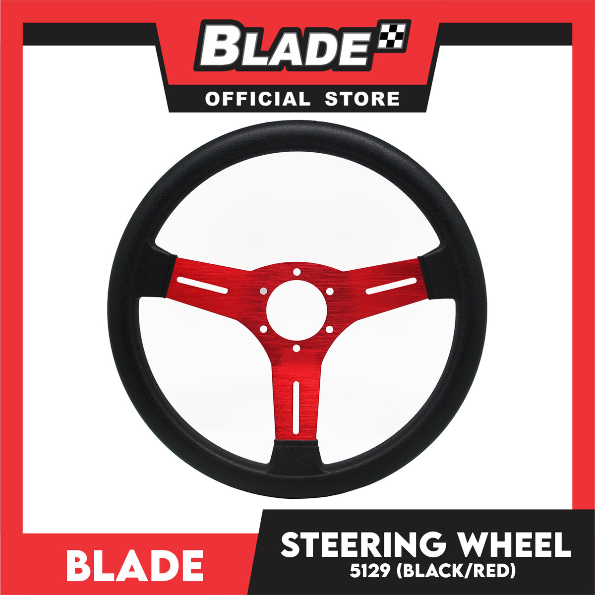 Blade Steering Wheel 5129 (Red)