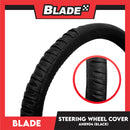 Blade Steering Wheel Cover AN8904 (Black) 38cm for Toyota, Mitsubishi, Honda, Hyundai, Ford, Nissan, Suzuki, Isuzu, Kia, MG and more